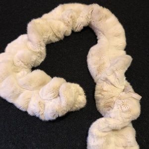 Faux fur scarf